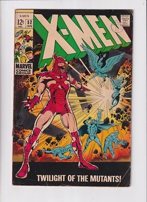 Buy Uncanny X-Men (1963) #  52 (4.5-VG+) (266093) Eric The Red, Mesmero 1969 • 54£