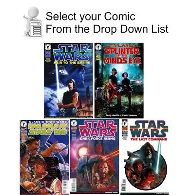 Buy 1995-1997 Star Wars Novels Series Dark Horse Comic Books- U-Pick Choice Of 25 • 6.31£