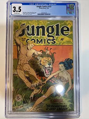 Buy Jungle Comics #103 - Fiction House - July 1948 - CGC 3.5 - Sheena Matt Baker • 137.05£