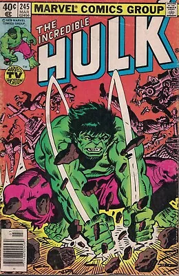 Buy March 1979 Incredible Hulk #245 - Buscema - 1st Super Mandroid • 9.17£