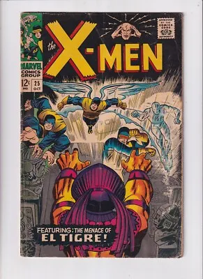 Buy Uncanny X-Men (1963) #  25 (3.5-VG-) (1871740) 1st FULL El Tigre 1966 • 40.50£