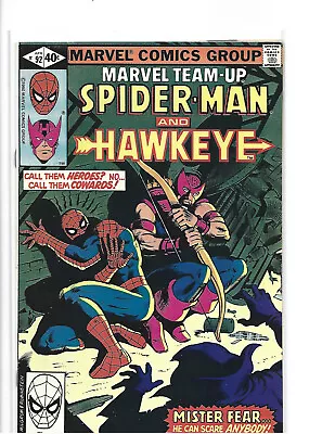 Buy MARVEL TEAM-UP # 92 * SPIDER-MAN And HAWKEYE * MARVEL COMICS * 1980 • 2.40£