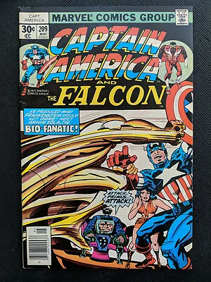 Buy Captain America #209 (1977)   1st Appearance Of Arnim Zola!    KEY • 15.81£