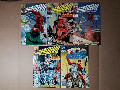 Buy Daredevil #302, #304, #305, #306 + #308-Frank Miller-Bullseye-Blackheart-Elektra • 16.38£