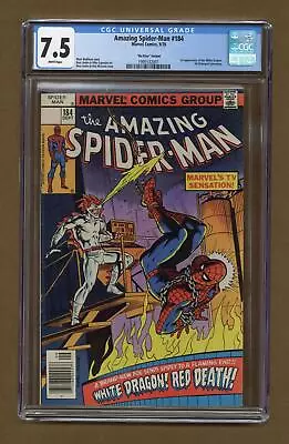 Buy Amazing Spider-Man #184NOPRICE CGC 7.5 1978 1995532001 • 732.56£