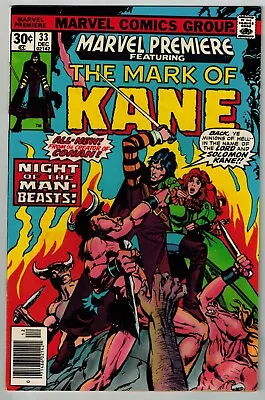 Buy Marvel Premiere Featuring Mark Of Kane #33 Dec 1976 • 1.47£