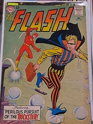Buy Flash #142 (1964)  - Perilous Pursuit Of The Trickster - Infantino! • 43.48£
