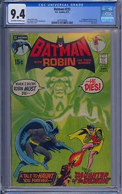 Buy Batman #232 Cgc 9.4 1st Ra's Al Ghul Neal Adams Cover • 2,109.35£