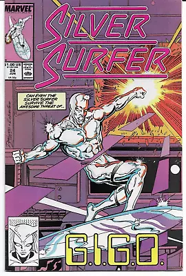 Buy SILVER SURFER Vol. 3 #24 Marvel Comics (Jun 1989) - New • 0.99£
