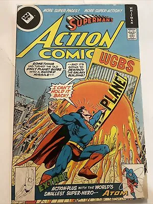 Buy Action Comics #487 Whitman Edition (DC Comics, 1978) 1st App Of Microwave Man VG • 8.03£