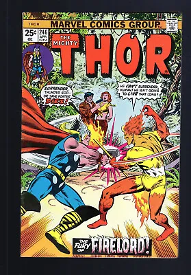 Buy Thor #246 - Battle Of Thor Vs. Firelord. Rich Buckler Cover Art. (7.0/7.5) 1976 • 7.76£