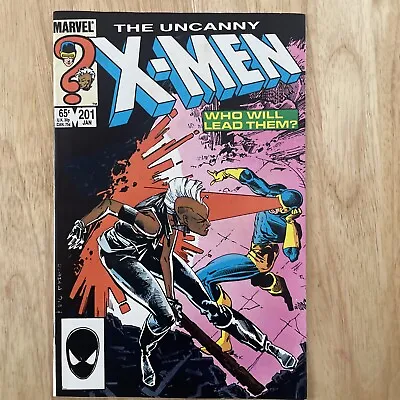 Buy Uncanny X-Men #201 1st App Of Nathan Summers (Cable) • 8£