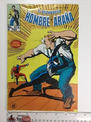 Buy 1988 Spanish Comics El Asombroso Hombre Arana #419 Edicion Cato Novedades Mexico • 3.96£