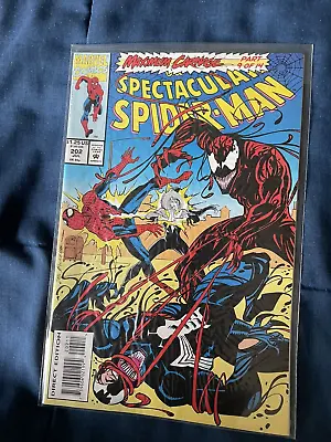 Buy Spectacular Spider-Man (Marvel, 1993) #202 VF/NM Maximum Carnage • 3.99£