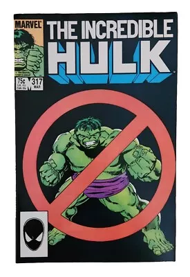 Buy Incredible Hulk #317 1st Appearance Of The New Hulkbusters Team (Marvel, 1986)  • 9.49£