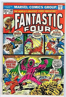 Buy Fantastic Four 140 6.0  Nice Pages Glossy Cover  Jj • 23.98£