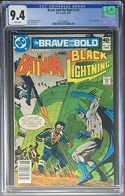 Buy Brave And The Bold #163 CGC 9.4 White - Batman & Black Lightning - RARE • 55.28£