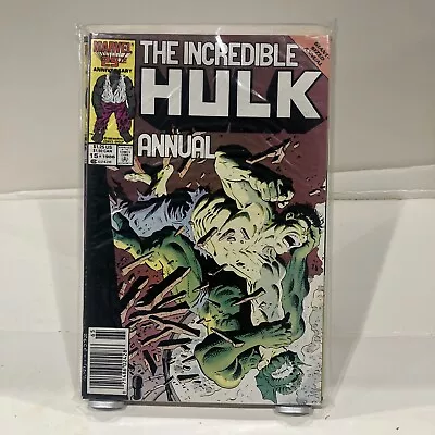 Buy Marvel  Comics The Incredible Hulk Annual #15 • 2.85£