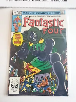 Buy FANTASTIC FOUR #247 - Oct 1982 -   - VFN/NM (9.0)  Marvel Comics Bronze Age • 1.99£
