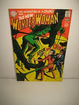Buy Wonder Woman #182 (1969) LAST 12-cent ISSUE, MOD Costume, I Ching • 12.75£