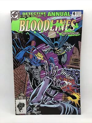 Buy Detective Comics Annual #6 (1993, DC COMICS) Bloodlines Earthplague Batman 7 • 12.78£