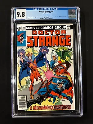 Buy Doctor Strange #34 CGC 9.8 (1979) - Cyrus Black & Nightmare App • 137.85£