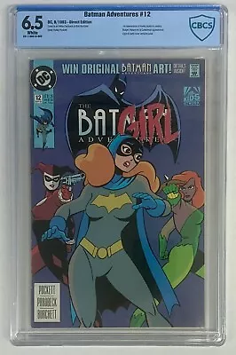 Buy Batman Adventures #12 CBCS  6.5 1st Harley Quinn DC 1993 White Pages • 415.07£