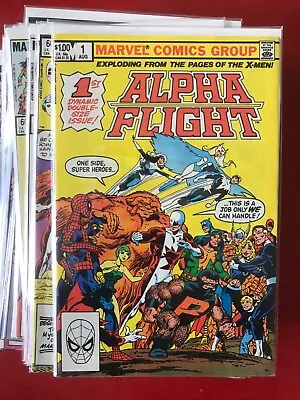 Buy Alpha Flight #1 To #10, #12, #14 To #28. John Bryne. Complete Run Apart From 2 • 70£