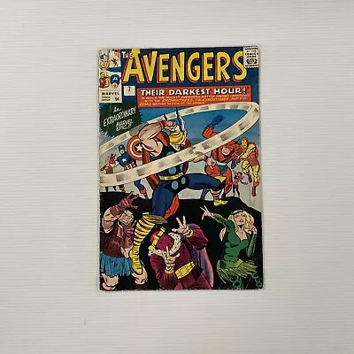 Buy Avengers #7 1964 VG Pence Copy *See Description • 120£