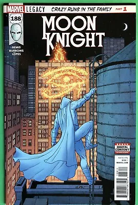 Buy Marvel Comics Moon Knight Vol 7 #188 1st Appearance Sun King (2018) • 24.95£