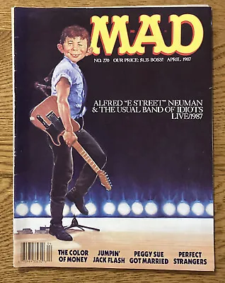 Buy Vintage MAD Magazine No. 270 April 1987 Featuring Jumpin' Jack Flash And More • 3.19£