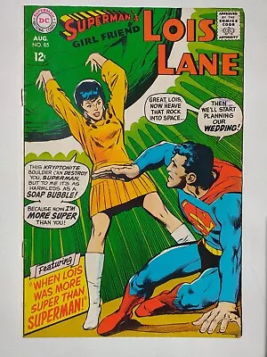 Buy DC Silver Age LOIS LANE Superman's Girl Friend  # 85   1968 Bagged And Boarded • 10.50£