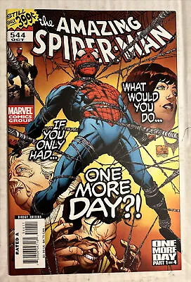 Buy Amazing Spider-Man #544 One More Day Part 1 NM+ 2007 We Combine Shipping! • 7.90£