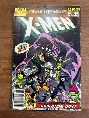Buy Uncanny X-Men Annual 13 Marvel Comics Newsstand Variant 1st Cover Jubilee 1989 • 3.21£