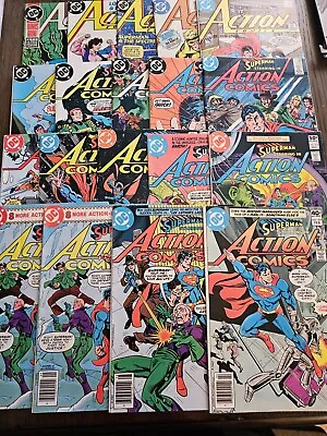 Buy ACTION COMICS Lot 500s See Description & Pictures For What Issues 19 In Total  • 19.99£
