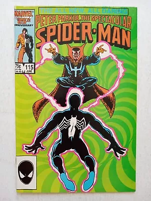 Buy Marvel Peter Parker The Spectacular Spider-Man #115 Copper Age 1986 Comic Book • 7.90£