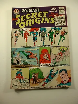 Buy DC Comics Secret Origins 80 PAGE GIANT No. 8 MAR 1965 (VG+) Superboy To Superman • 33.78£