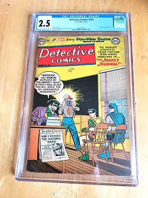 Buy Detective Comics #193 * 2.5 Cgc * 1953 Joker Cover And Story • 393.39£