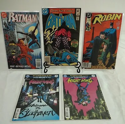 Buy Detective Comics #524 NEWSSTAND Batman #457 Newsstand Robin #1 Newsstand Comics! • 88.06£
