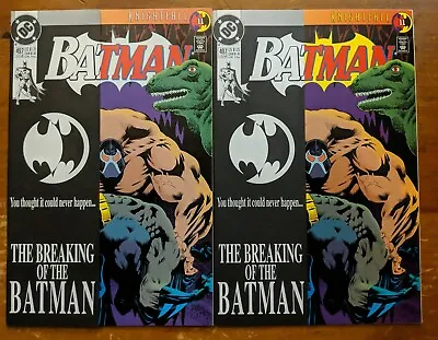 Buy Batman 497 NM + 2nd Print VF/VF+ Bane Kelly Jones • 8.85£