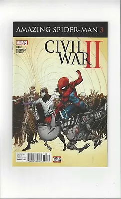 Buy Marvel Comic Civil War II AMAZING SPIDER-MAN No 3 October 2016 $3.99 USA  • 2.99£