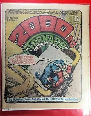Buy 2000AD Prog 149 150 & 151 Brian Bolland 1st Judge Death 1st Anderson Comics 1980 • 247.50£