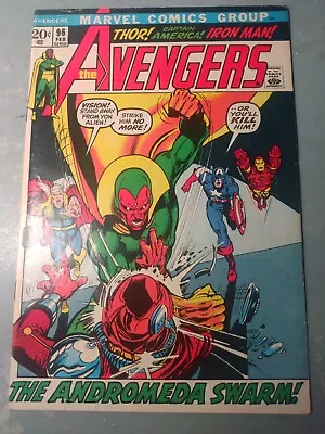 Buy The Avengers #96 | 1972 | 6.5 F+ | Neal Adams Classic Cover • 27.63£