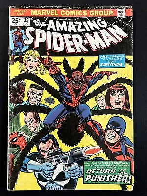 Buy The Amazing Spider-Man #135 Marvel Comics 1st Print Bronze Age 1974 Good • 31.60£