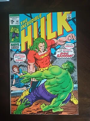 Buy Incredible Hulk #141 6.5 - 1st Appearance Doc Samson Marvel Key Comic FN+ • 93.88£