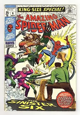 Buy Amazing Spider-Man Annual #6 VG 4.0 1969 • 44.77£