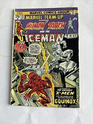 Buy Marvel Team-Up #23  July The Human Torch And Iceman • 10.10£