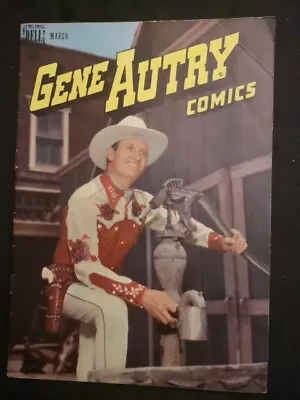 Buy Gene Autry Comics 13 Dell Pub. Photo Cover Film & Tv Iconic Western 1948 • 7£