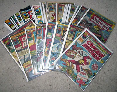 Buy Captain Britain 1 - 39 Vol 1 8 16 1st Psylocke FULL RUN LOT Avengers X-men MCU • 1,820.63£