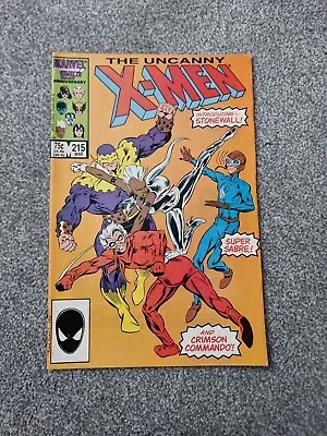 Buy The Uncanny X-men Issue #215  1987 Marvel   • 3.99£